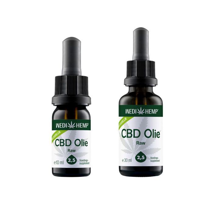 Wedihemp - CBD Olie Raw 2.5%