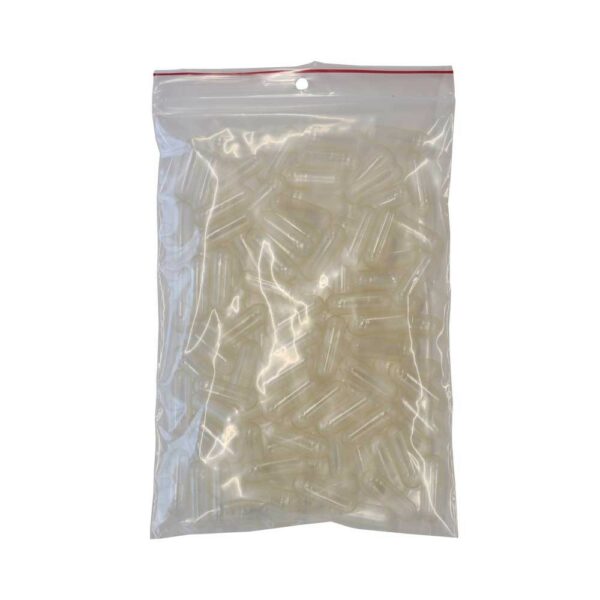 Caps transparant - vega size 0 – 100 pcs