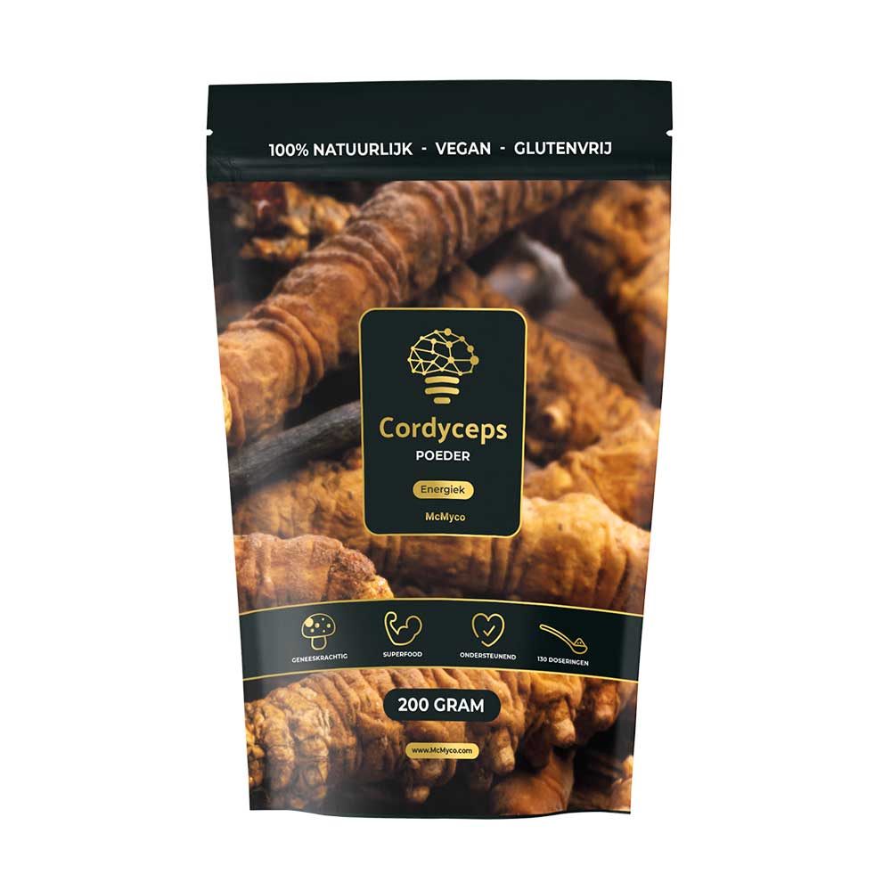 McMyco Cordyceps Sinensis 200g – 100% Vruchtlichaam Extract