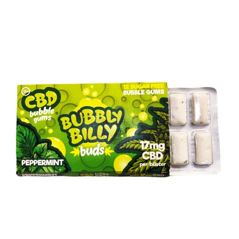 Bubbly Billy CBD Kauwgom 17 mg – Fris & Functional | Focus Maastricht