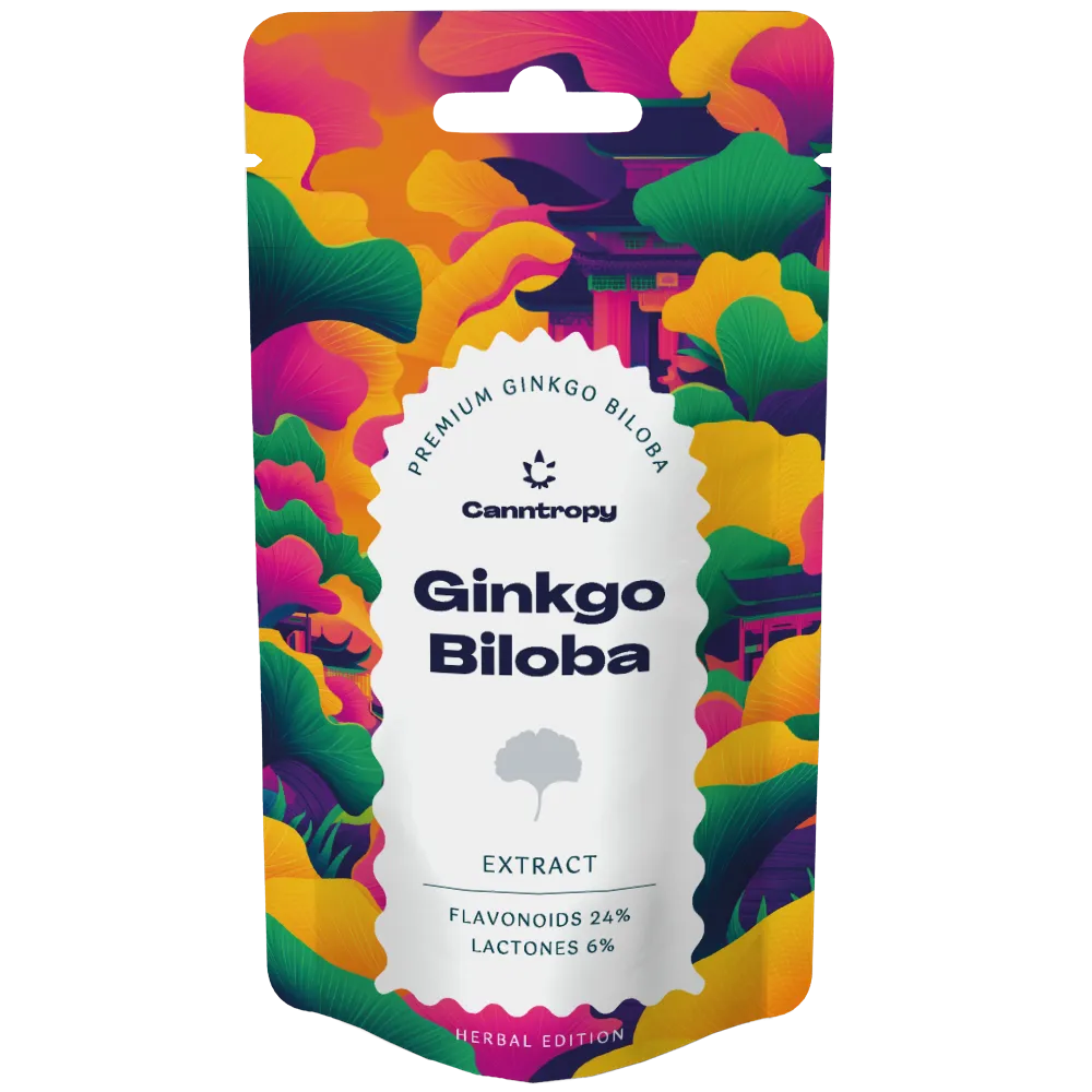 Canntropy Ginkgo Biloba Extract – 24 % flavonoïden & 6 % lactonen – 5 g