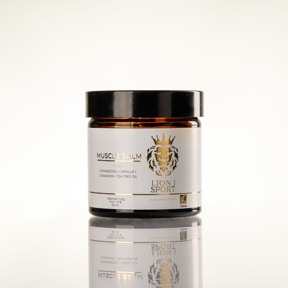 Lion 1 Sport 7500mg CBD Muscle Balm – 50ml