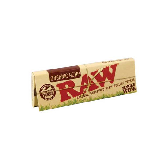 Raw organic single wide