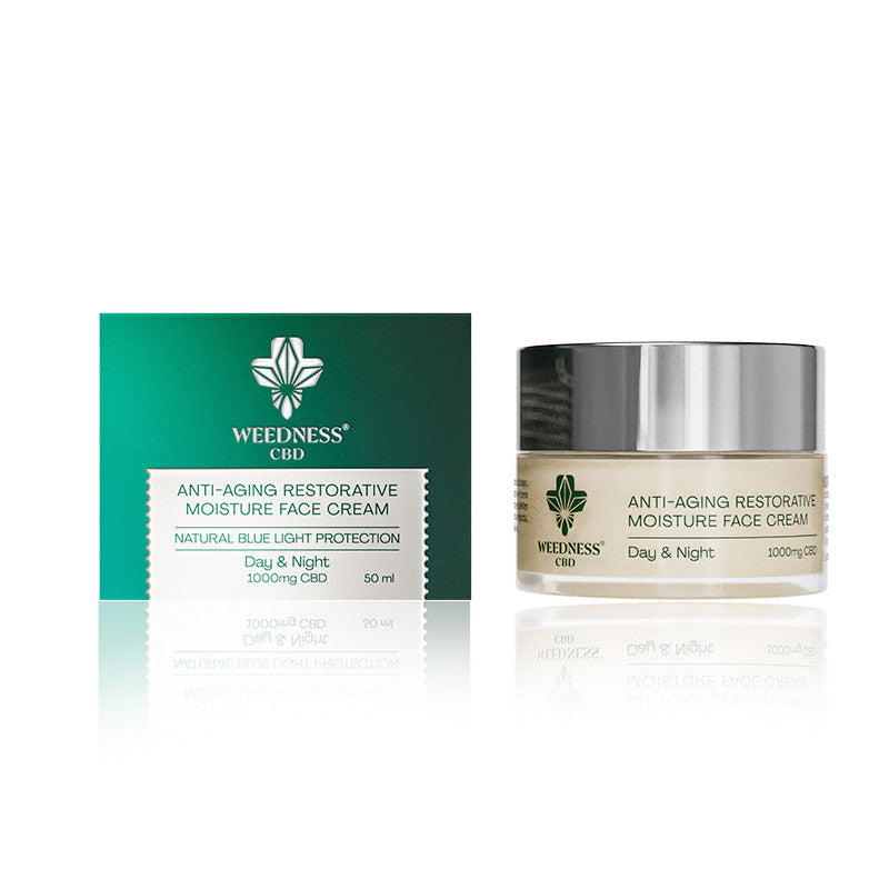 Weedness 24H Anti-Aging Face Cream – 1000mg CBD (50ml)