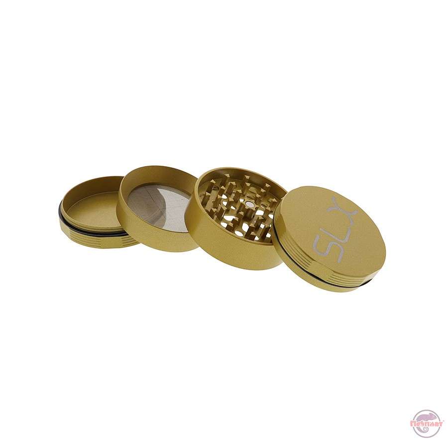 SLX Grinder Aluminium Non-Stick 62mm – Premium 4-Delige Grinder