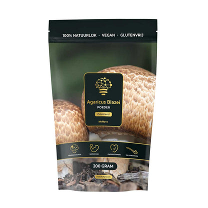 McMyco Agaricus Blazei Extract 200g – 100% Vruchtlichaam