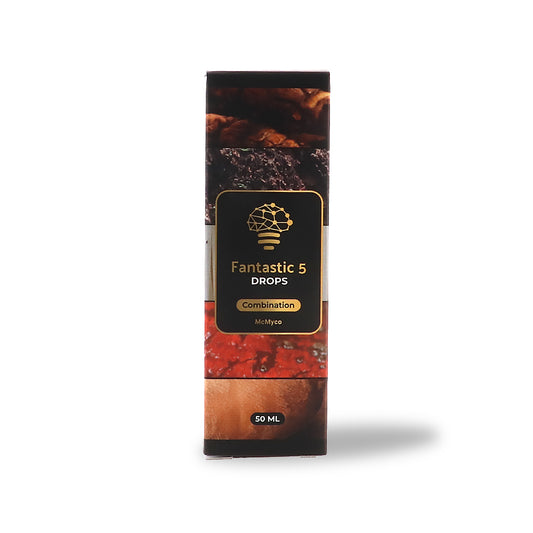 McMyco Fantastic 5 Drops 50ml – 5-in-1 Mushroom Blend