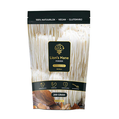 McMyco Lion’s Mane Extract 200g – 100% Vruchtlichaam