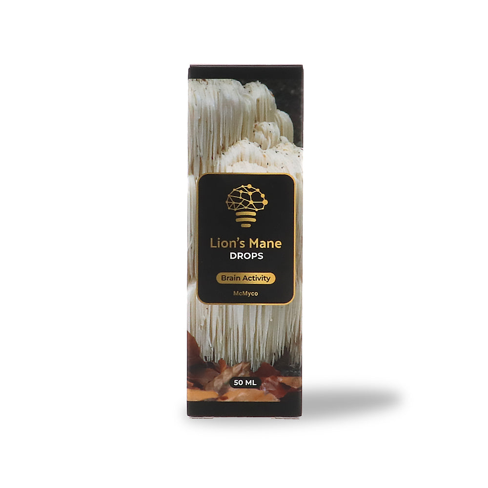 McMyco Lion’s Mane Drops 50ml – UAE Full Spectrum Extract