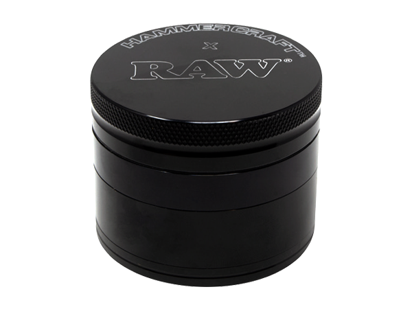 HAMMERCRAFT x RAW 4-Piece Grinder 63mm – robuuste premium grinder