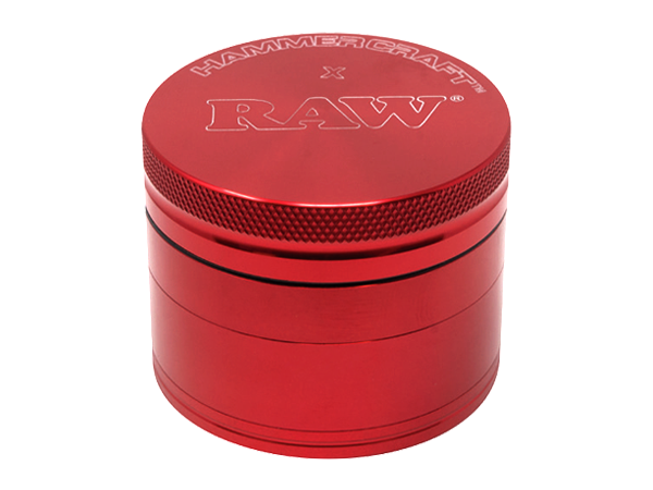 HAMMERCRAFT x RAW 4-Piece Grinder 63mm – robuuste premium grinder