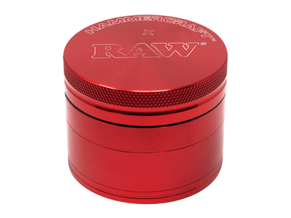 HAMMERCRAFT x RAW 4-Piece Grinder 63mm – robuuste premium grinder