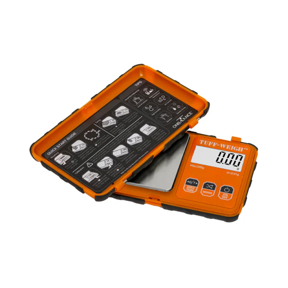 On Balance Tuff Orange Mini Weegschaal – 200g x 0.01g