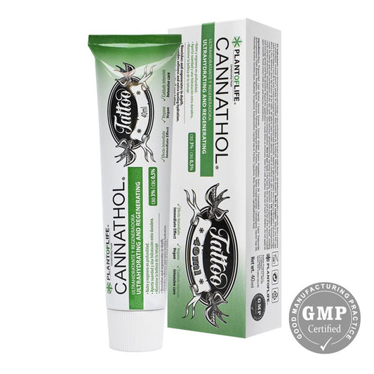 Cannathol Tattoo Cream – CBD 3% + CBG 0,5% – 40 g