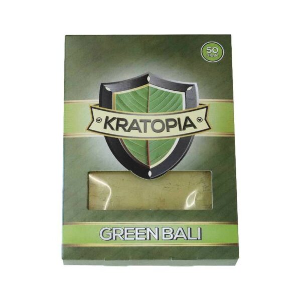 Grünes Bali-Kratom – 50 Gramm