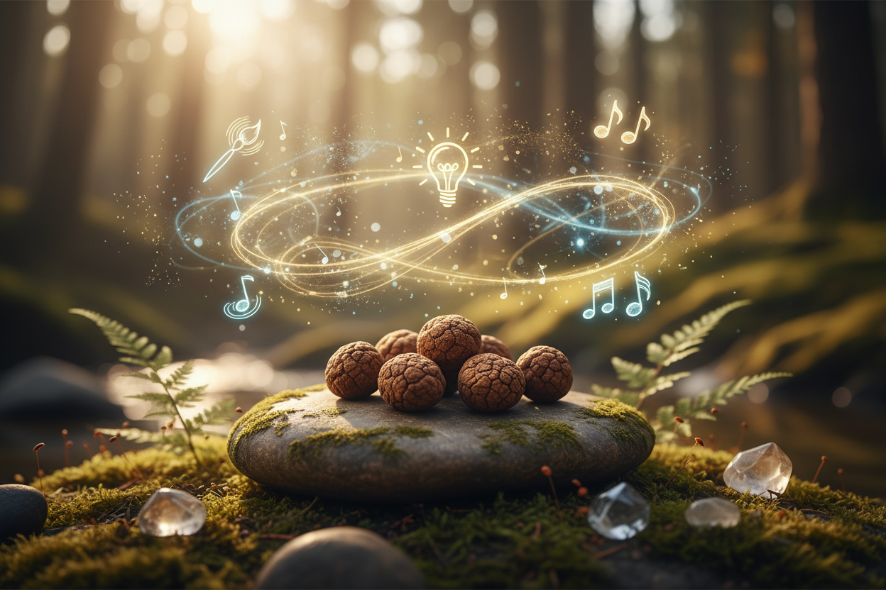 microdosing truffels, creativiteit, helder brein