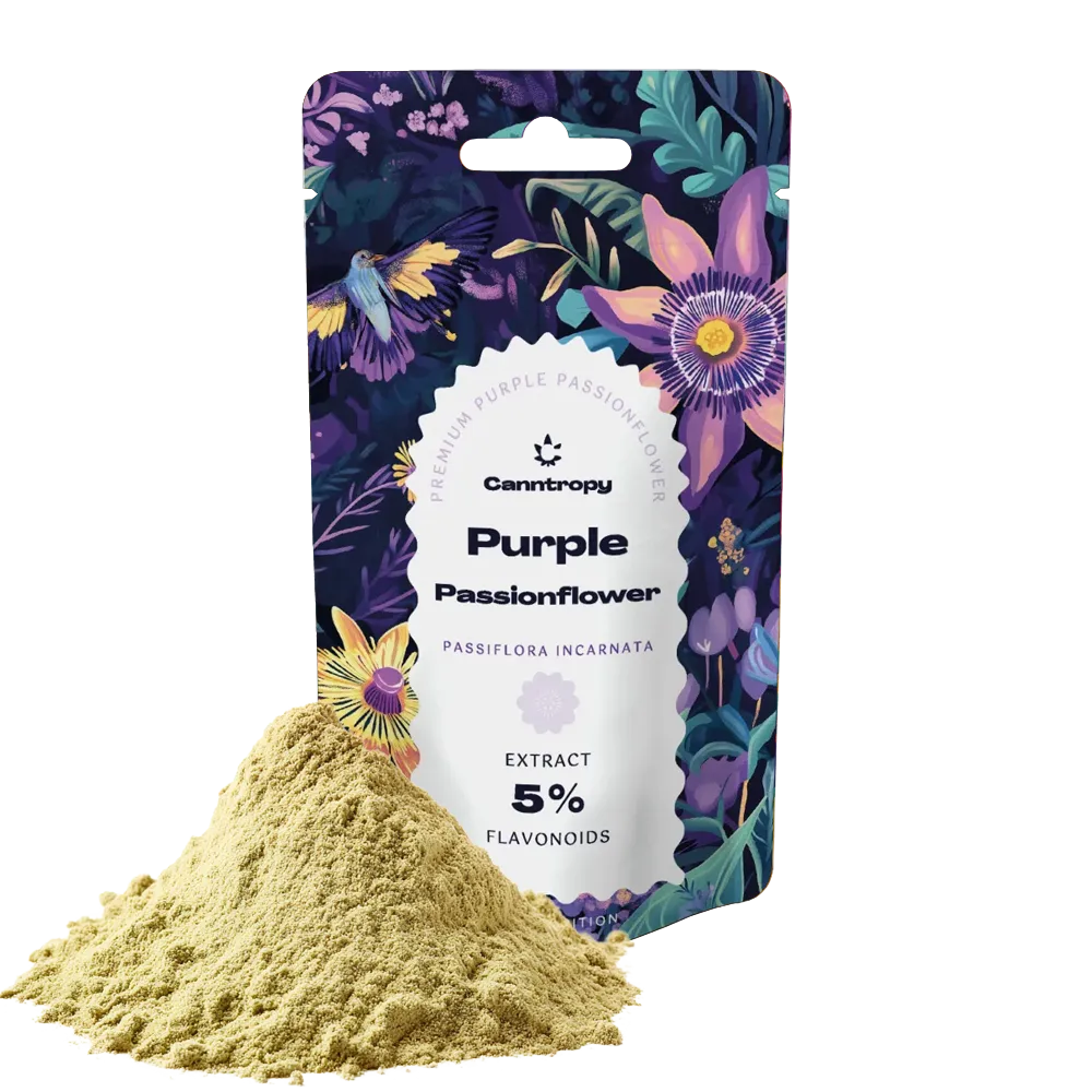 Canntropy Purple Passionflower (Passiflora incarnata) Extract – 5 % Flavonoïden – 5 g