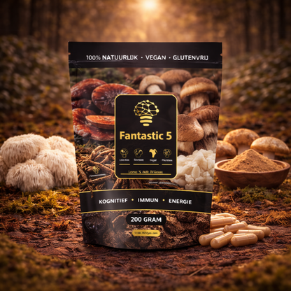 McMyco Fantastic 5 200g – 5 Medicinale Paddenstoelen Blend