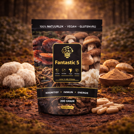 McMyco Fantastic 5 200g – 5 Medicinale Paddenstoelen Blend