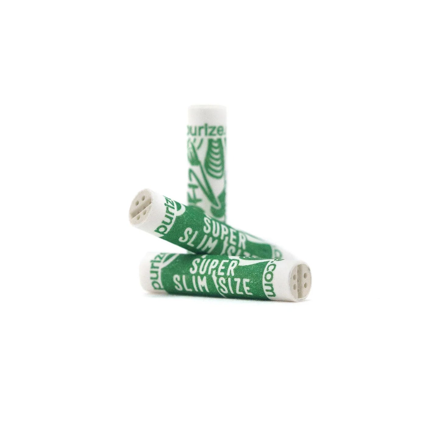 Purize Super Slim Size Filters 50 stuks – Ø 5 mm White