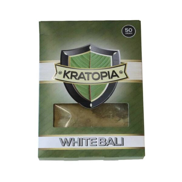 Weißes Bali-Kratom – 50 Gramm